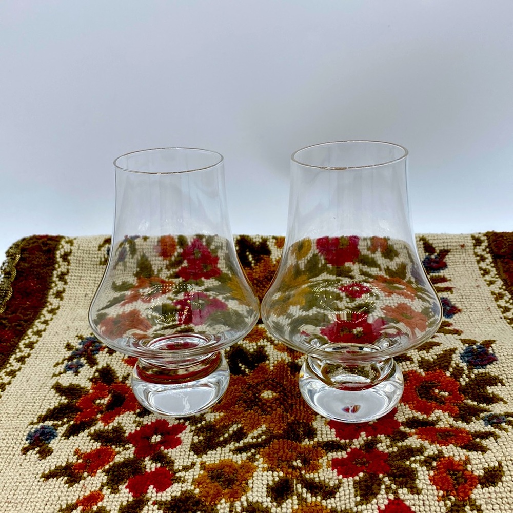 Final Touch Whiskey Tasting Glasses 100% Lead Free Set Of 2